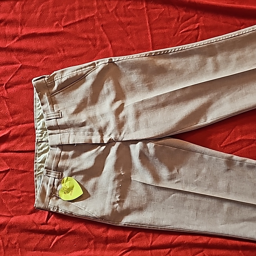 Mens vintage polyester pants